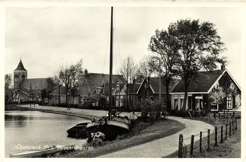 Oosterend [Fr.], Skippersbuorren - ongelopen, Verzamelen, Ansichtkaarten | Nederland, Ongelopen, Friesland, 1920 tot 1940, Ophalen of Verzenden