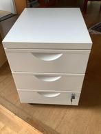 Bureau kastje, Ophalen, Met wielen, Zo goed als nieuw, Bureau