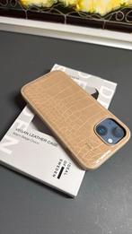 iDeal of Sweden Leather Warm Beige Croco for iPhone 13/14/15, IPhone 13, Nieuw, Hoesje of Tasje, Ophalen of Verzenden