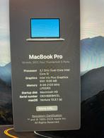 MacBook Pro 13" 2017 Touch Bar - Goed!, Computers en Software, Apple Macbooks, MacBook Pro, Gebruikt, 256 GB, Qwerty