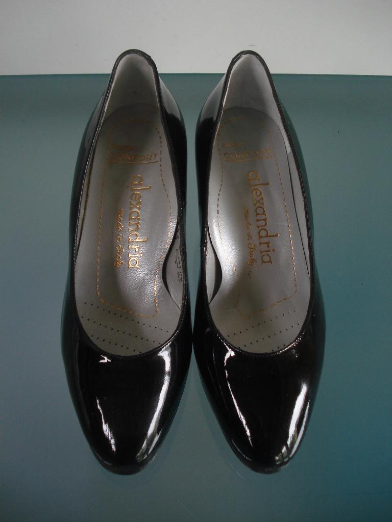 ALEXANDRIA | Nieuwe Stewardess zwarte lak pumps 35.5, Kleding | Dames, Schoenen, Alexandria, Pumps, Verzenden, Zwart