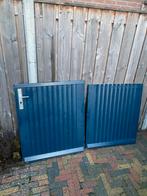 Boerderijdeur is 2 delig van hardhout, Doe-het-zelf en Verbouw, Ophalen, 80 tot 100 cm, 200 tot 215 cm, Hout