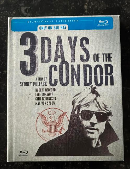 3 Days Of The Condor (Robert Redford), Cd's en Dvd's, Blu-ray, Zo goed als nieuw, Ophalen of Verzenden