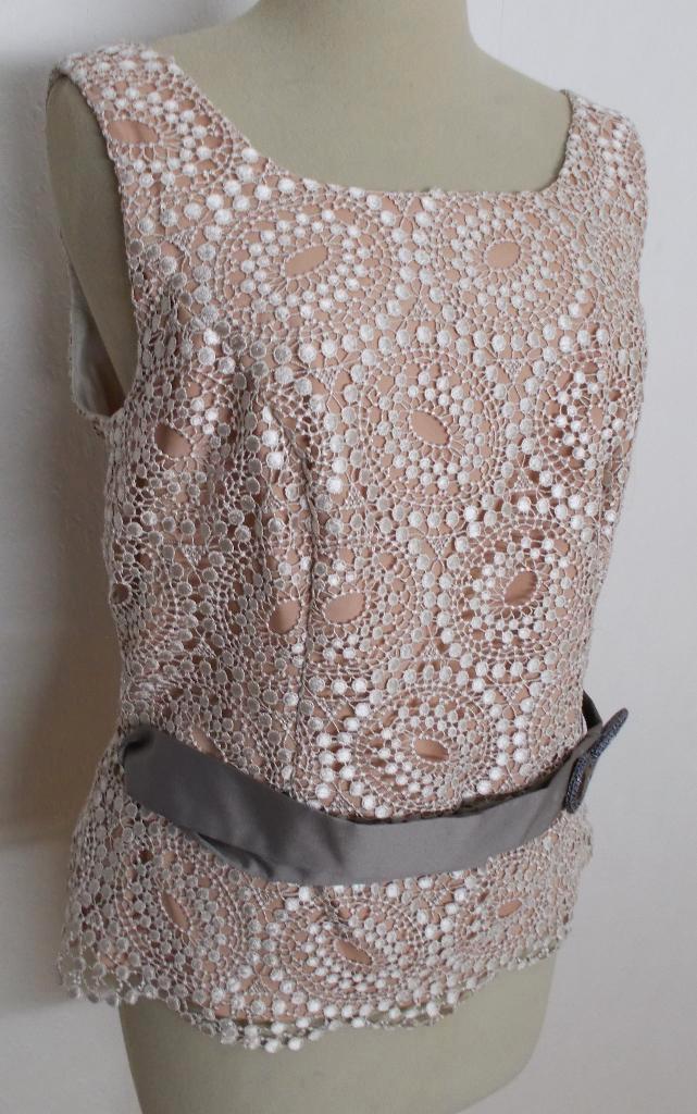 Mooi gala/feestelijke top van Linea Raffaelli! 42, Kleding | Dames, Tops, Nieuw, Maat 42/44 (L), Overige kleuren, Zonder mouw