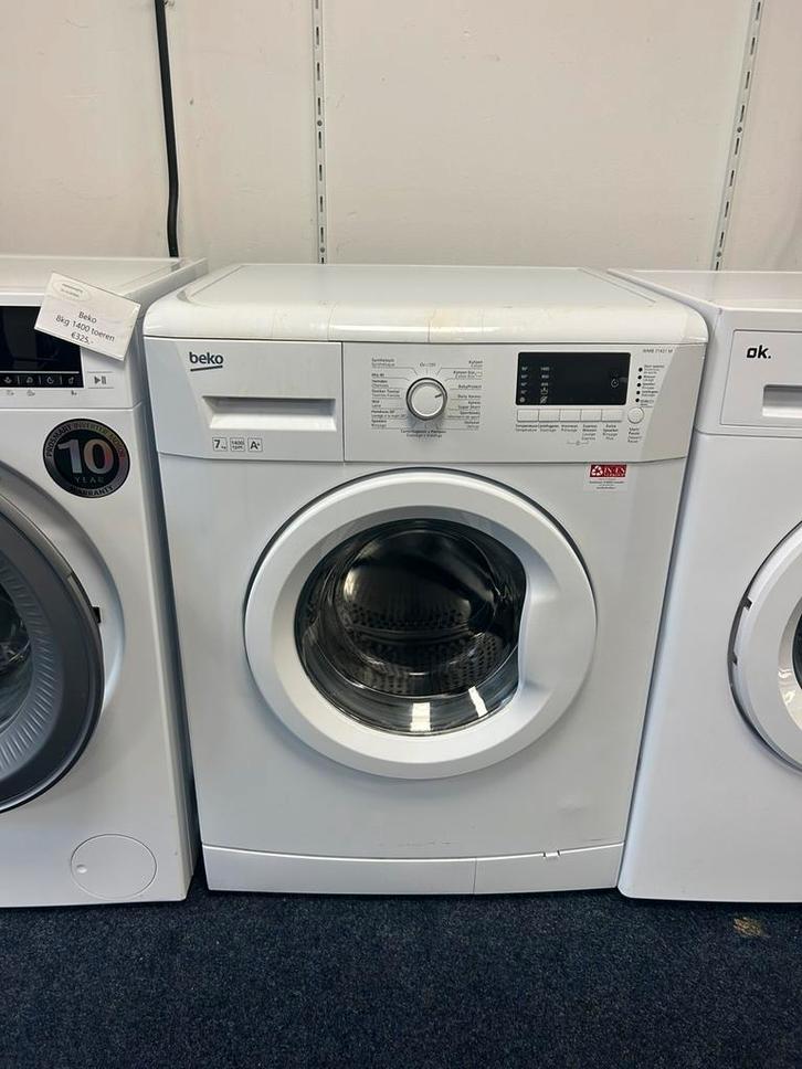 Beko 7kg 1400 toeren (inruil koopje) incl Garantie&Bezorging, Witgoed en Apparatuur, Wasmachines, Nieuw, 6 tot 8 kg, 85 tot 90 cm