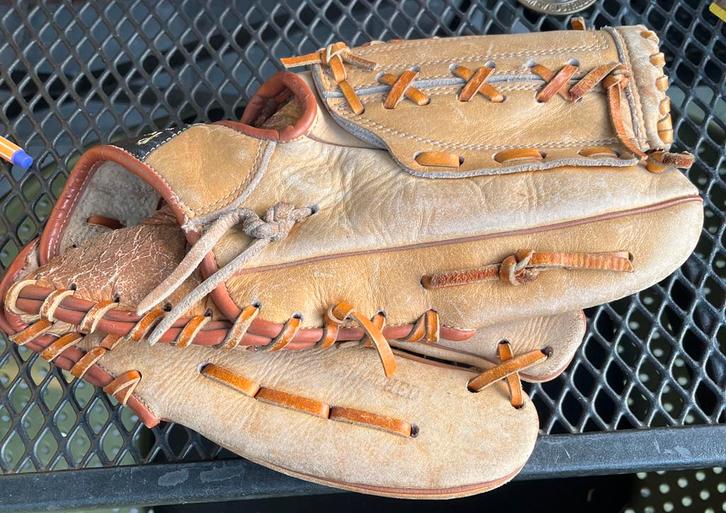 Vintage Jockey Baseball Handschoen, Sport en Fitness, Basketbal, Gebruikt, Kleding, Ophalen of Verzenden