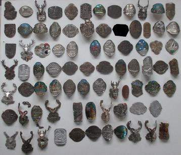 Metalen Duitse Wandelstokplaatjes (Stocknägel) Duitsland on  beschikbaar voor biedingen