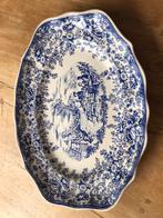 Antieke Franse schaal Luneville, Antiek en Kunst, Ophalen of Verzenden