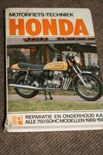 Honda CB 750 technisch handboek, werkplaatsboek, Boeken, Motoren, Gelezen, Ophalen of Verzenden, Merk of Model