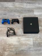 PlayStation 4 Pro - 2 controllers - 2 spellen, Spelcomputers en Games, Spelcomputers | Sony PlayStation 4, Ophalen, Zo goed als nieuw