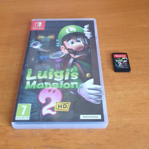 OPRUIMEN | SWITCH | Luigi Mansion 2, Spelcomputers en Games, Games | Nintendo Switch, Gebruikt, Avontuur en Actie, 1 speler, Vanaf 7 jaar