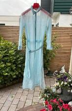 MONKI Lichtblauwe Mesh Tuniek/Jurk/Vest - Maat S, Kleding | Dames, Jurken, Monkl, Blauw, Nieuw, Ophalen of Verzenden