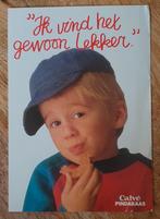 Gelopen reclame kaart 1989 calvé pindakaas   gouden loekie, Verzamelen, Nieuw, Overige typen, Ophalen of Verzenden