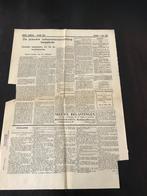 Leidsch Dagblad 20 juni 1940 Zie ook mijn andere advertentie, Verzamelen, Ophalen of Verzenden, 1940 tot 1960, Krant