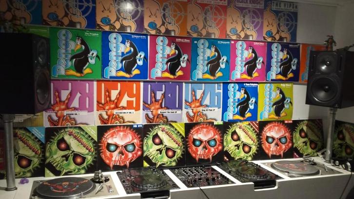 early rave vinyl 1572 stuks, Cd's en Dvd's, Vinyl | Dance en House, Zo goed als nieuw, Overige genres, 12 inch, Ophalen