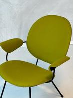 Kembo 302 fauteuil vintage WH Gispen design armstoel groen, Huis en Inrichting, Fauteuils, Minder dan 75 cm, Gebruikt, Vintage