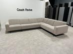 GRATIS LEVERING Z.G.A.N beige hoekbank 345x265 Gereinigd, Huis en Inrichting, Banken | Bankstellen, 250 tot 300 cm, Ophalen of Verzenden