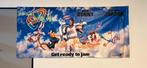 Originele Space Jam reclame bioscoop doek poster, Verzamelen, Ophalen of Verzenden, Gebruikt, Poster
