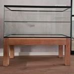 Terrarium glas 100cm plus veel accessoires, Dieren en Toebehoren, Kooi, Gebruikt, 75 tot 110 cm, Ophalen
