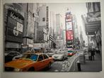 Mooie afbeelding Times Square, géén beschadiging, Huis en Inrichting, Ophalen, 125 cm of meer, Schilderij, 75 cm of meer