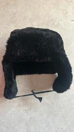 Vintage retro muts teddy, Ophalen of Verzenden, Zo goed als nieuw, Overige maten, Muts