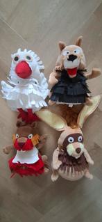 Handpoppen fabeltjeskrant, Ophalen of Verzenden, Zo goed als nieuw, Pop