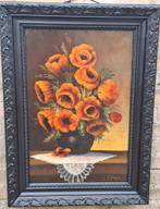 Stilleven.  P. Jager. Olie/paneel.  Ca 1900. 74/75 cm., Ophalen