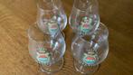 4 veltings bier glazen, Ophalen, Zo goed als nieuw, Bierglas