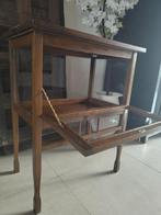 Antiek thee/drank-kastje met glazen panelen & mooie details, Ophalen