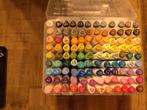 Twin Tip Alcohol Ink Marker Case (Includes 108 Colours), Hobby en Vrije tijd, Tekenen, Ophalen of Verzenden, Nieuw, Potlood of Stift