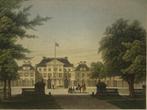 staalgravure Paleis Het Loo Apeldoorn, L Oeder 1858, Antiek en Kunst, Kunst | Etsen en Gravures, Verzenden