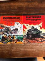 Tweede Wereldoorlog in Strip 2x (1975), Boeken, Stripboeken, Ophalen of Verzenden, Zo goed als nieuw, Meerdere stripboeken