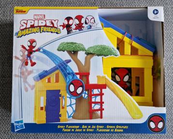 SPD Spidey and Friends speeltuin scène/ playground scene set beschikbaar voor biedingen