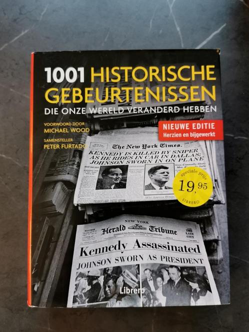 Boek 1001 Historische Gebeurtenissen, Boeken, Geschiedenis | Wereld, Zo goed als nieuw, Ophalen of Verzenden