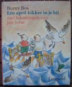 Eén april kikker in je bil - Burny Bos & Jan Jutte - hc, Boeken, Ophalen of Verzenden, Zo goed als nieuw, Burny Bos