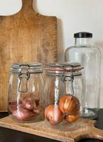 Brocante oude weckpot LE PARFAIT 1 Liter, Ophalen of Verzenden