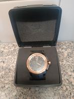 Sport Horloge tutti Milano 501XL Zwart/Rose gold, Ophalen of Verzenden, Zo goed als nieuw, Overige merken