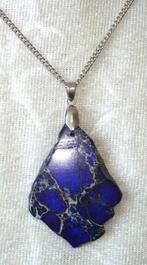 RVS ketting met hanger van regaliet, Info.adorabeads@gmail.com, Overige materialen, Want 18 Hoogvliet, Adorabeads