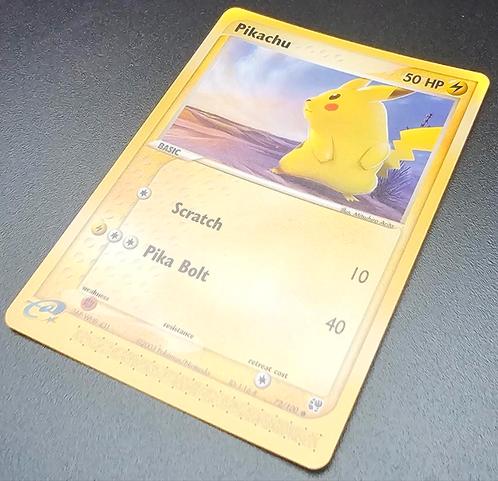 Pokémon Kaart EX Sandstorm Pikachu 72/100 SS 72, Hobby en Vrije tijd, Verzamelkaartspellen | Pokémon, Zo goed als nieuw, Losse kaart