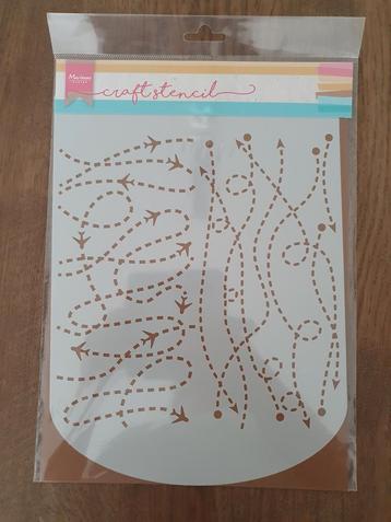 Marianne Design Stencil - Slimline Travel - PS8099 beschikbaar voor biedingen