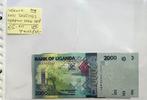 Bankbiljetten Uganda - 25%, Verzenden, Overige landen
