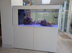 Compleet leeg (zee)aqaurium, Dieren en Toebehoren, Vissen | Aquaria en Toebehoren, Ophalen, Zo goed als nieuw, Gevuld zeewateraquarium