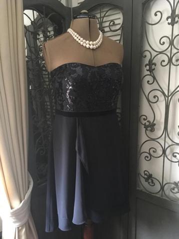 VERA MONT’ OFF SHOULDER GALA-/COCKTAILJURK BLAUW MT 42 NIEUW beschikbaar voor biedingen