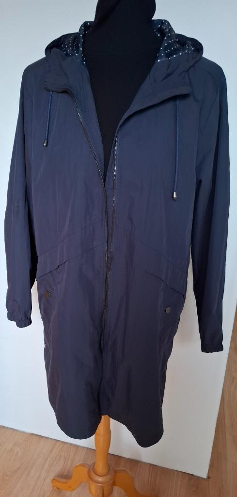 ZGAN. Prachtige jas van Ciso mt XXL (52-54), Kleding | Dames, Grote Maten, Zo goed als nieuw, Jas of Mantel, Blauw, Verzenden