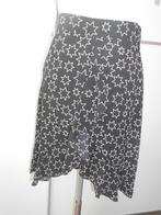 Luchtig zwart rokje met sterren, Zwart, Ophalen of Verzenden, Zo goed als nieuw, Maison Runway