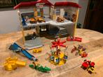 Playmobil school met extra speeltuin 5923 5024, Ophalen, Gebruikt