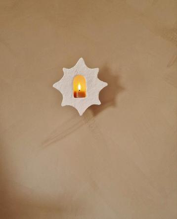 Handgemaakt Gips Nisje/Altaar - Uniek Wanddecoratie beschikbaar voor biedingen