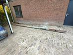 Oude straat lantaarnpaal, Tuin en Terras, Buitenverlichting, Ophalen, Gebruikt, IJzer, Staande lamp