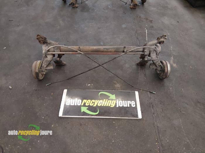 Achteras voorwielaandrijving van een Peugeot 206, Auto-onderdelen, Remmen en Aandrijving, Peugeot, Gebruikt, 3 maanden garantie