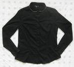 Kocca blouse, zwart met glitter steentjes langs kraag, 40-42, Kleding | Dames, Blouses en Tunieken, Zwart, Maat 42/44 (L), Kocca